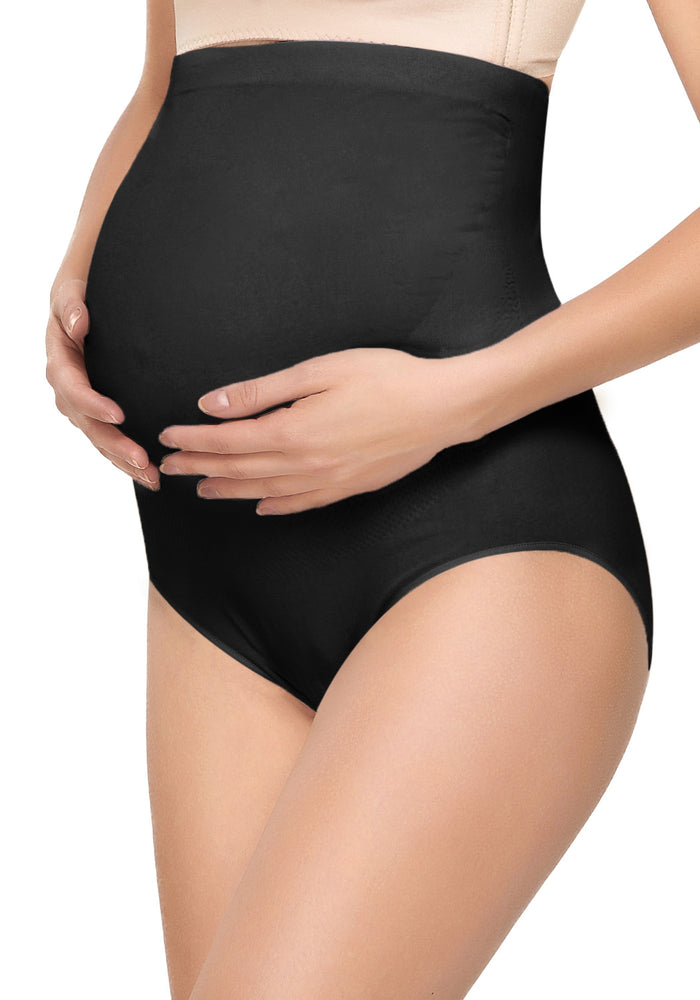 Maternity 2-Pack Rollover Panel No-Show Hipster Underwear